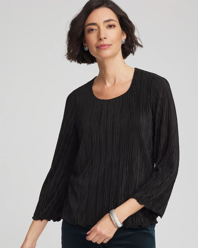Bodre Flare Sleeve Top - image 1